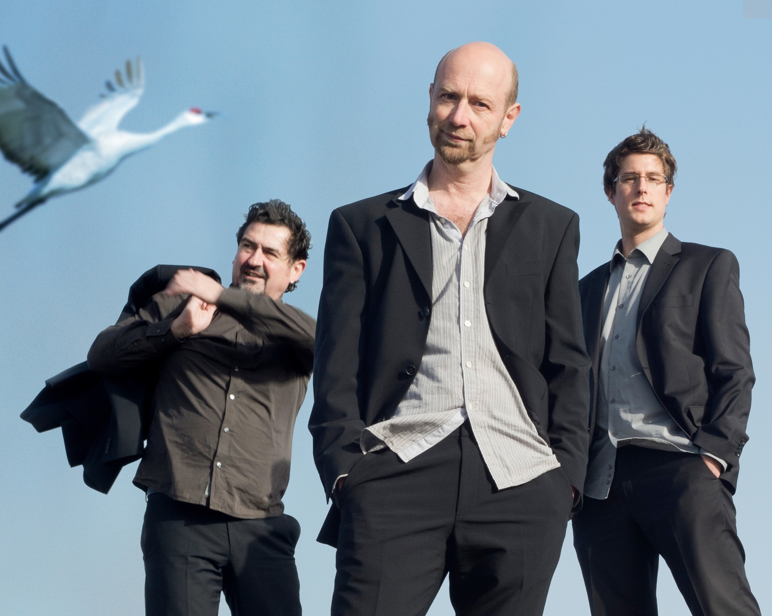 Promofoto von Edgar Knecht Trio.