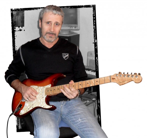 Promotional photograph of Eduardo Pinilla Blues Band.