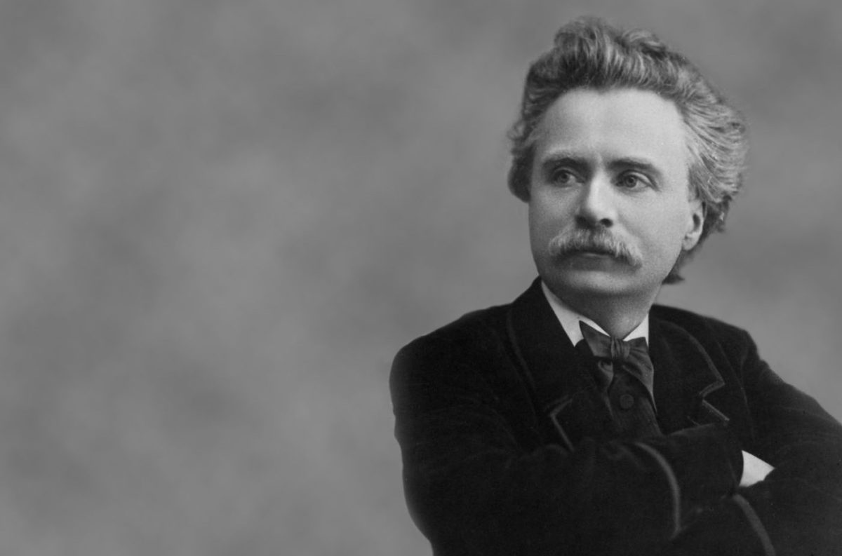 Promofoto von Edvard Grieg.