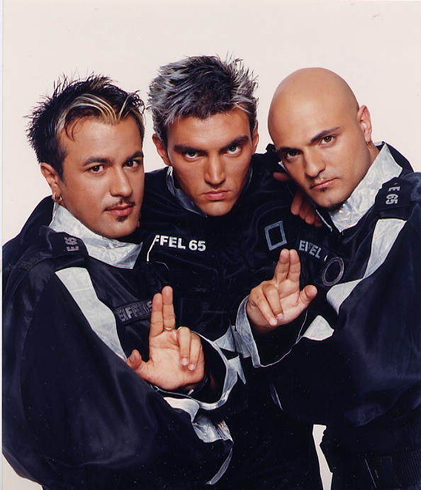 Fotografia promozionale di Eiffel 65.