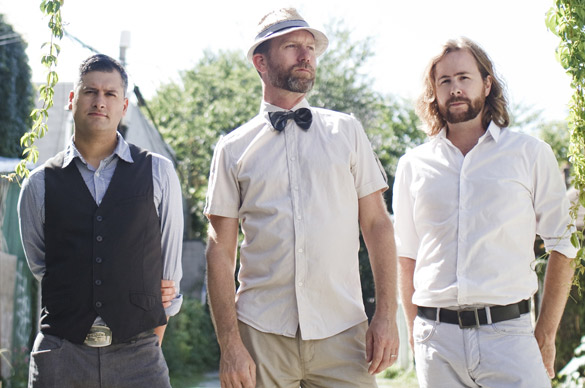 Promotional photograph of Elliott Brood.