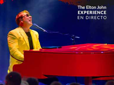 Fotografía promocional de Concierto de Elton John Experience en Merced