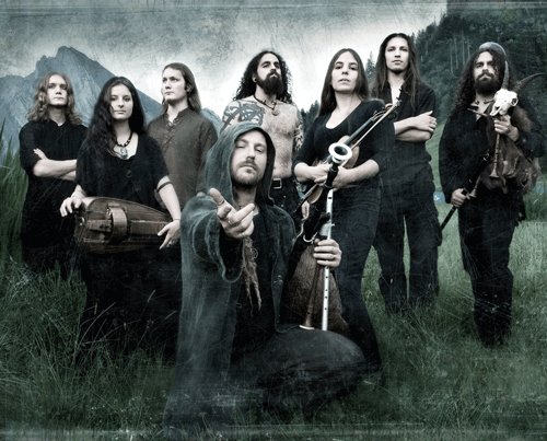 Fotografía promocional de Eluveitie