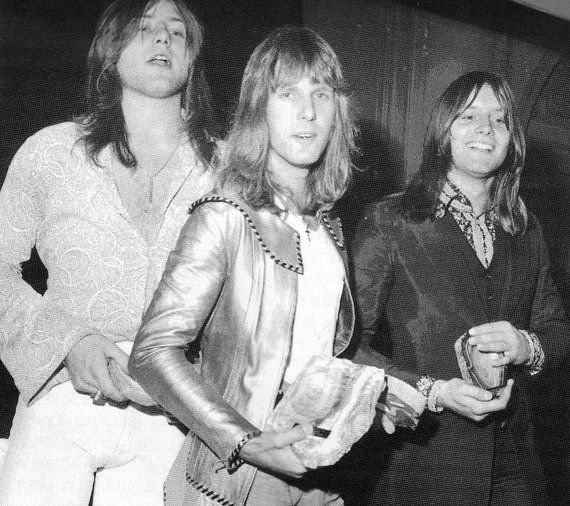 Fotografia promocional de Emerson, Lake & Palmer.
