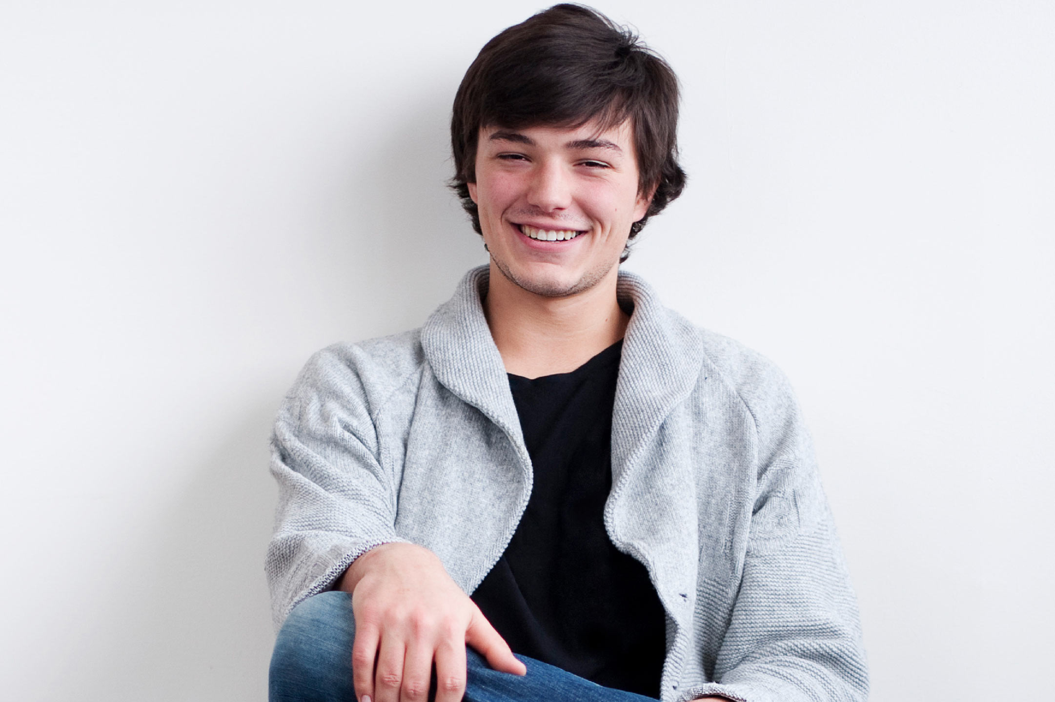 Promotional photograph of Émile Bilodeau.