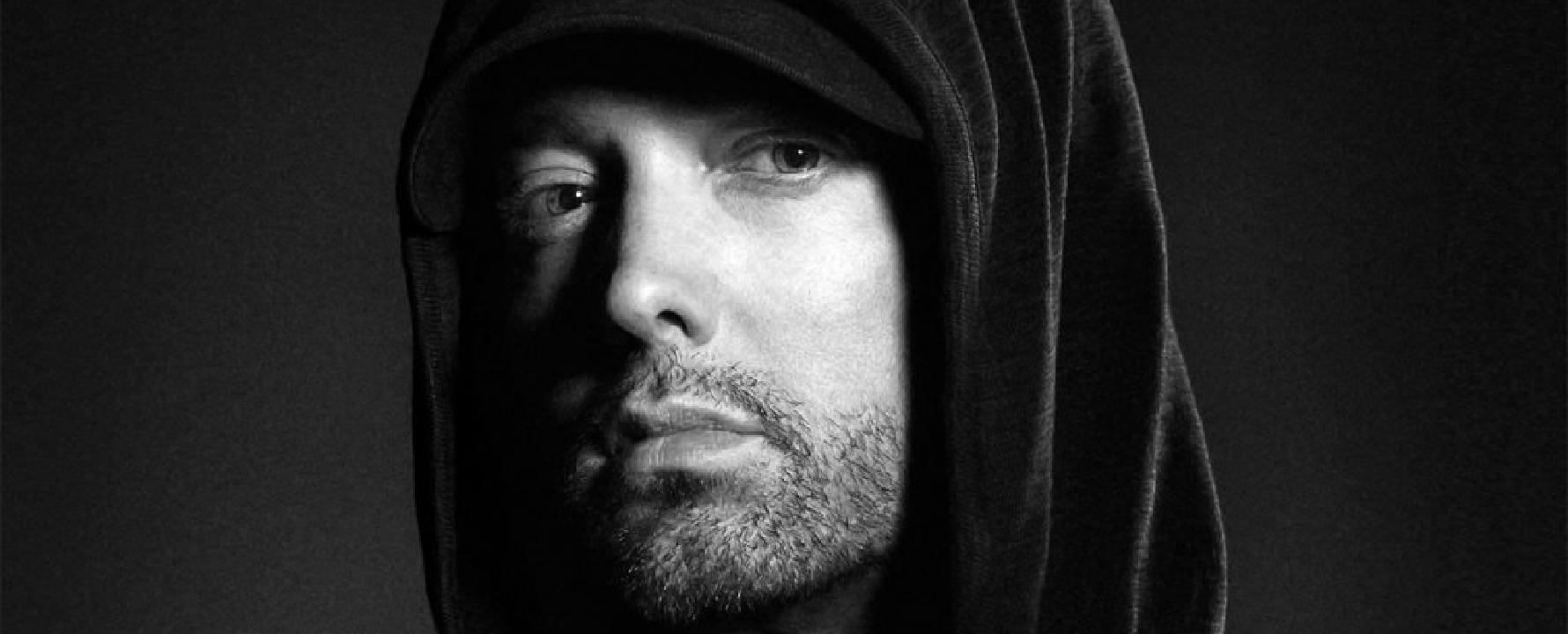 Photographie promotionnelle de Eminem.
