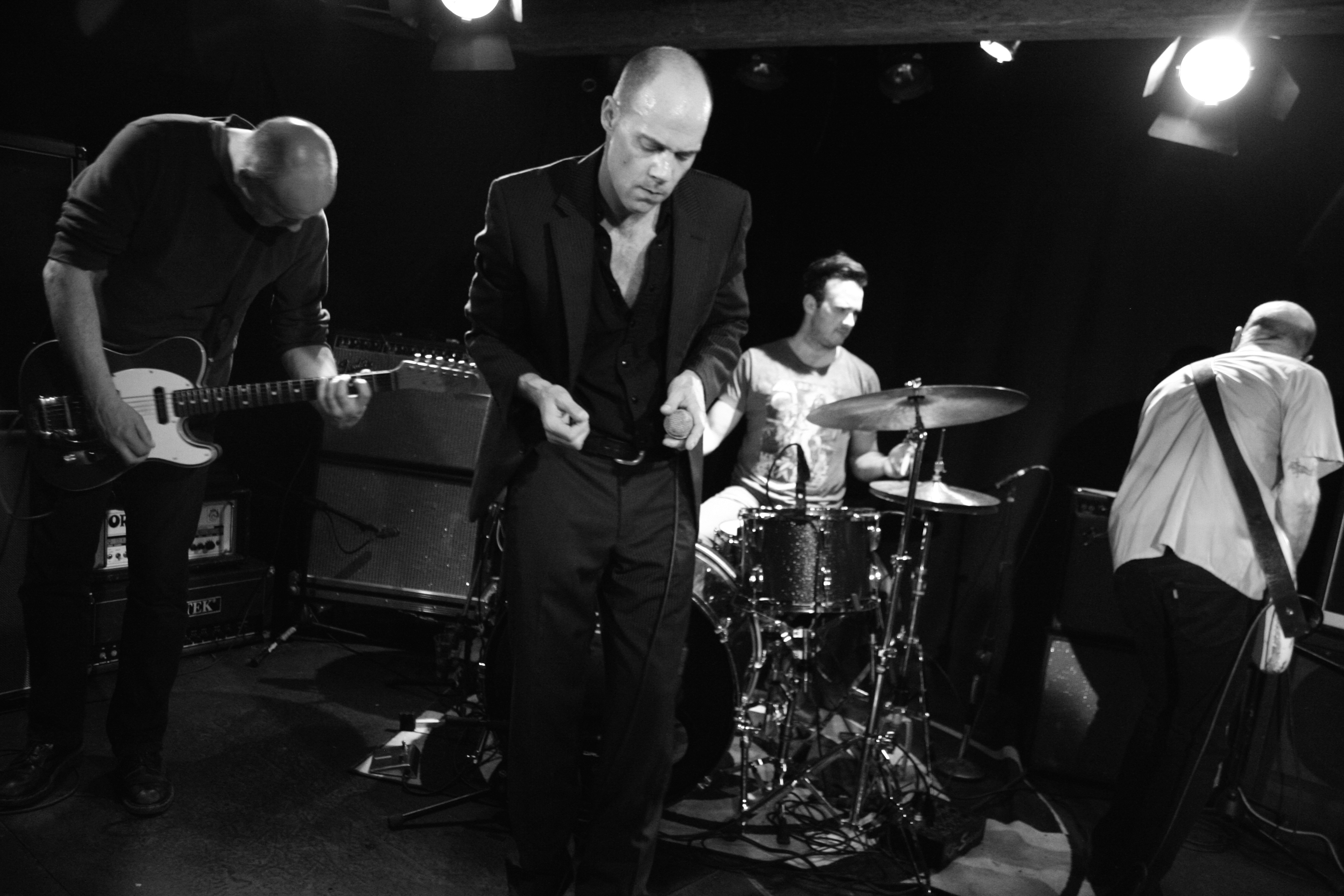 Promotional photograph of The Enablers.