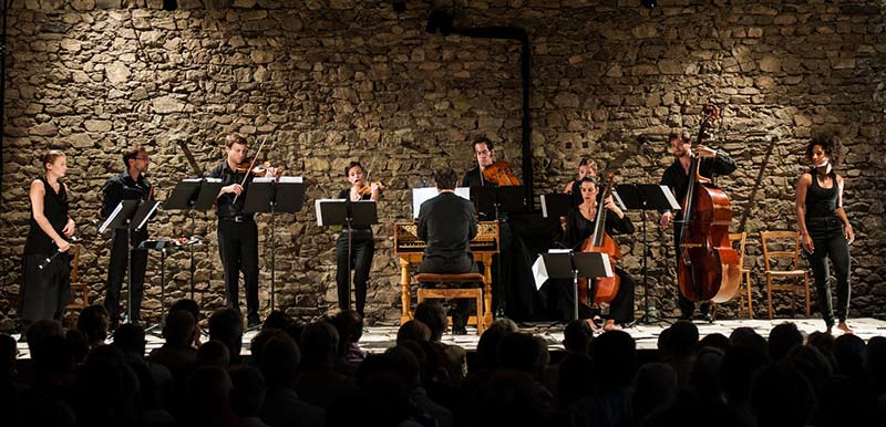 Fotografía promocional de Concierto de Ensemble Les Surprises + Marie Perbost en Angers