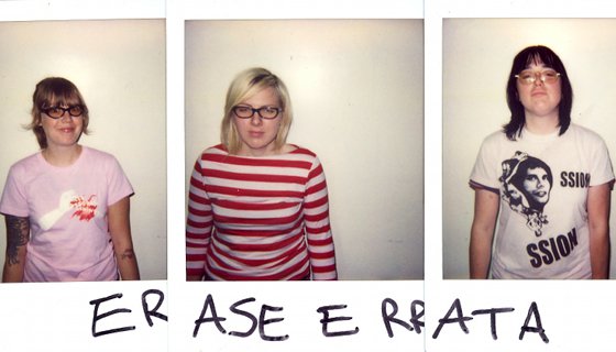 Promotional photograph of Erase Errata.