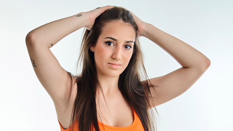 Fotografía promocional de Estela Trujillo