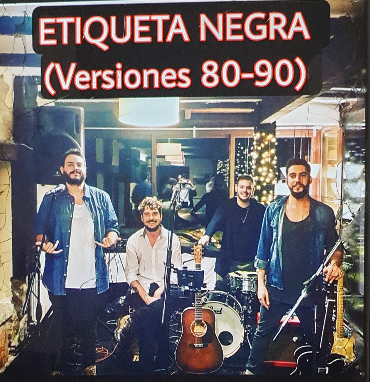 Fotografía promocional de Etiqueta Negra Versiones