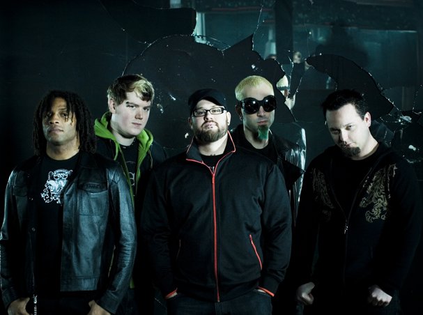 Fotografía promocional de Evans Blue