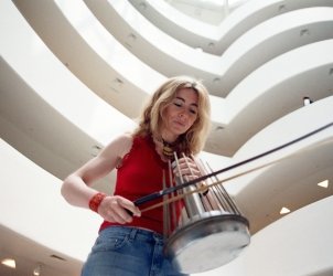 Promofoto von Evelyn Glennie.
