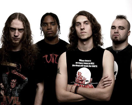 Fotografía promocional de Evile
