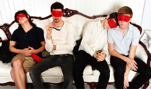 Promotional photograph of Fake Problems.