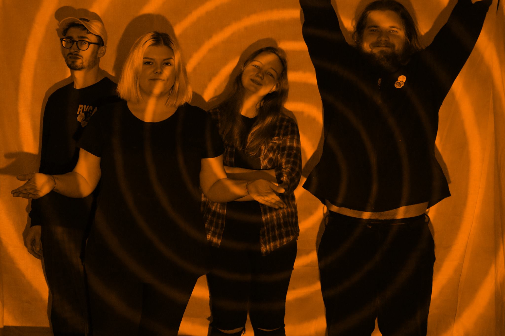 Fotografia promocional de Fake Swans.