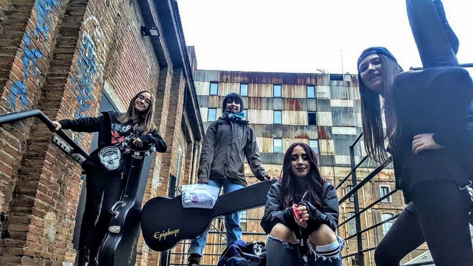 Promofoto von Fancy Candy Girls.