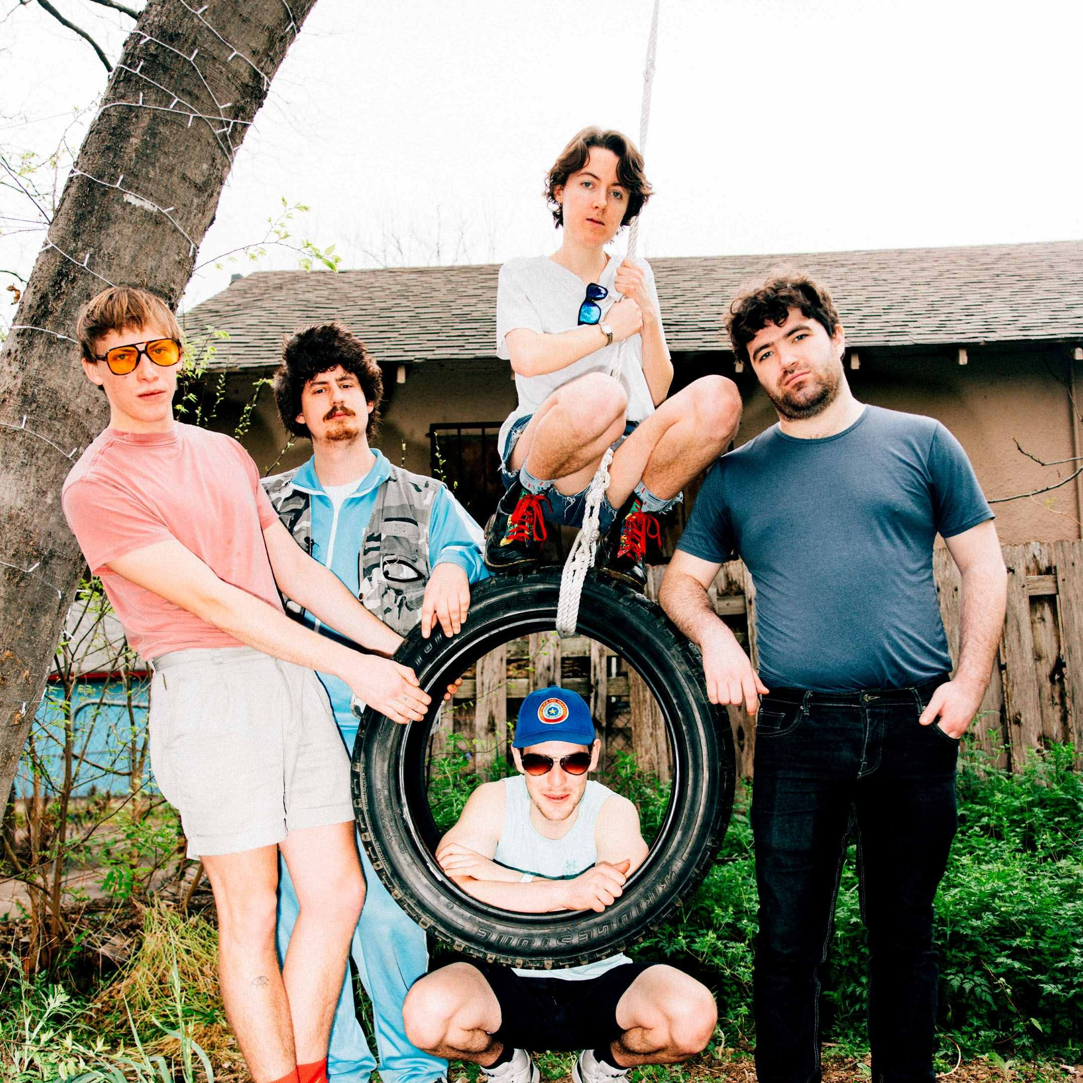 Promofoto von Concierto de Fat Dog en Múnich.