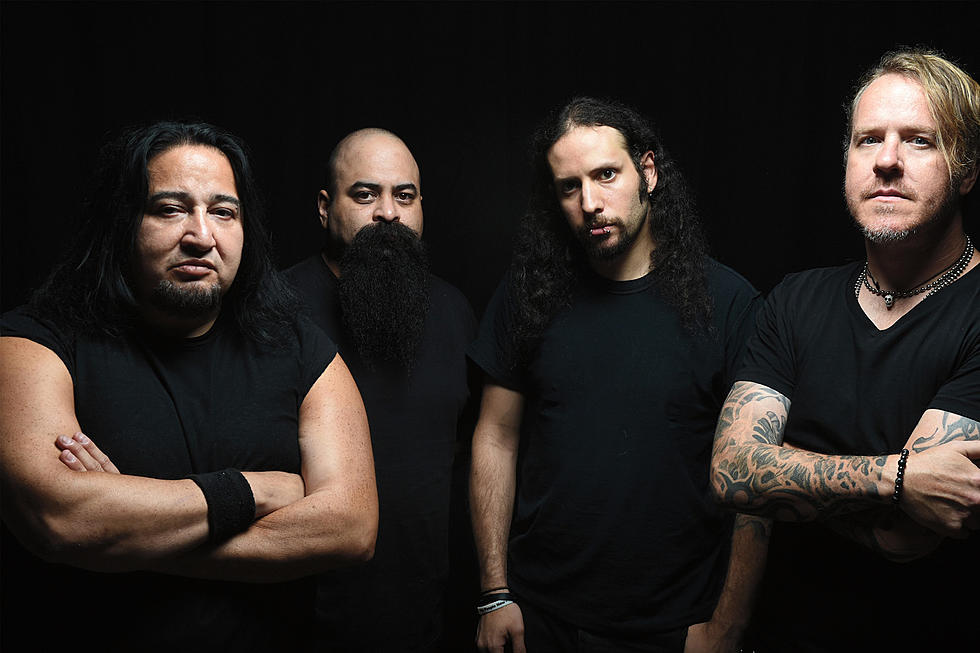 Promotional photograph of Fear Factory.