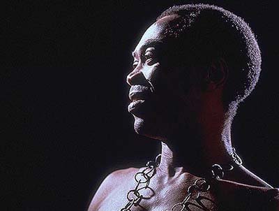 Promotional photograph of Fela Kuti.