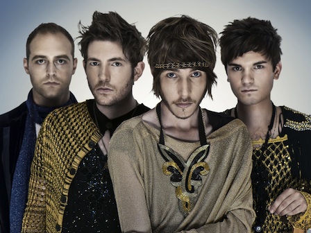 Promotional photograph of Fenech-Soler.