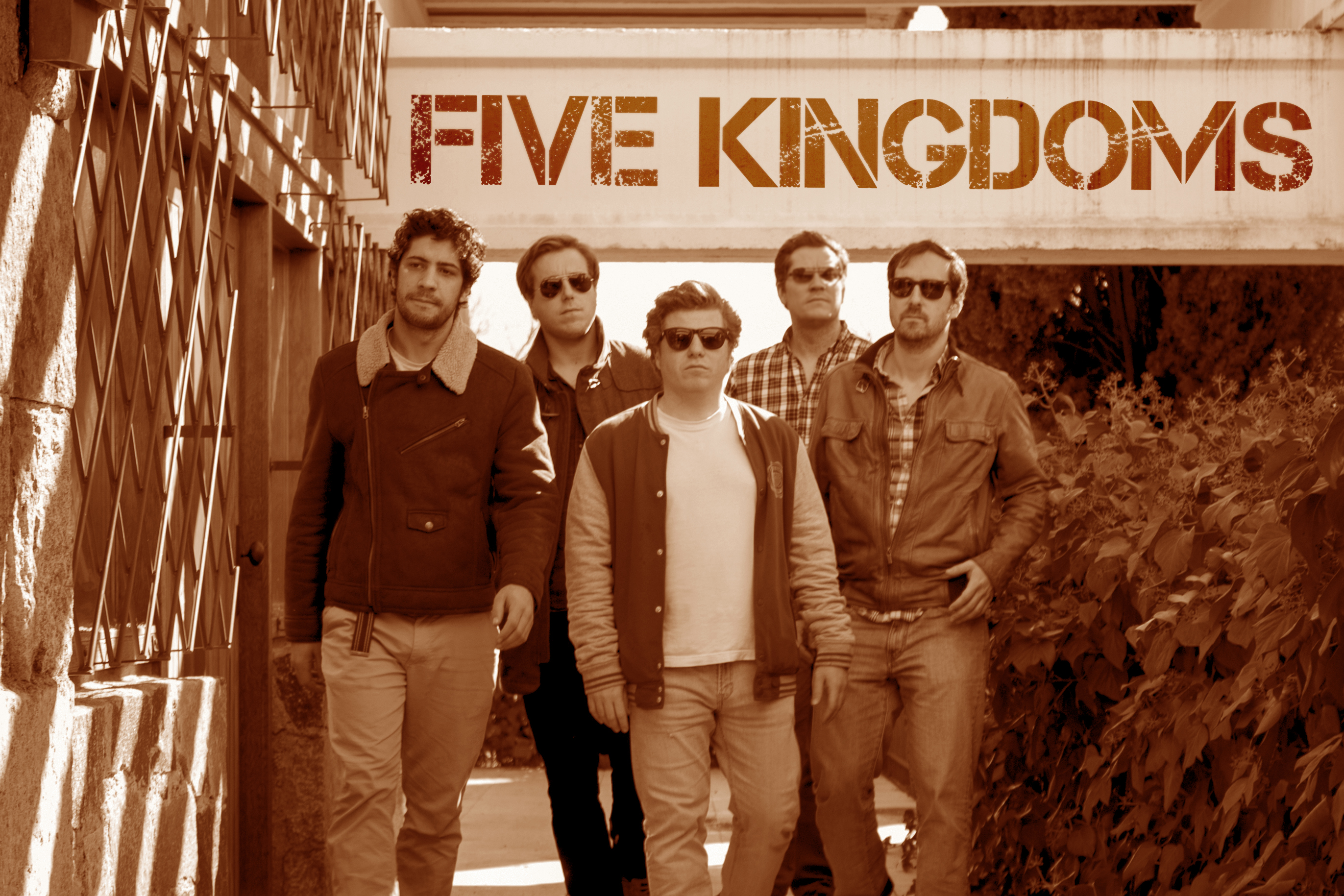 Promotional photograph of FIVE KINGDOMS.