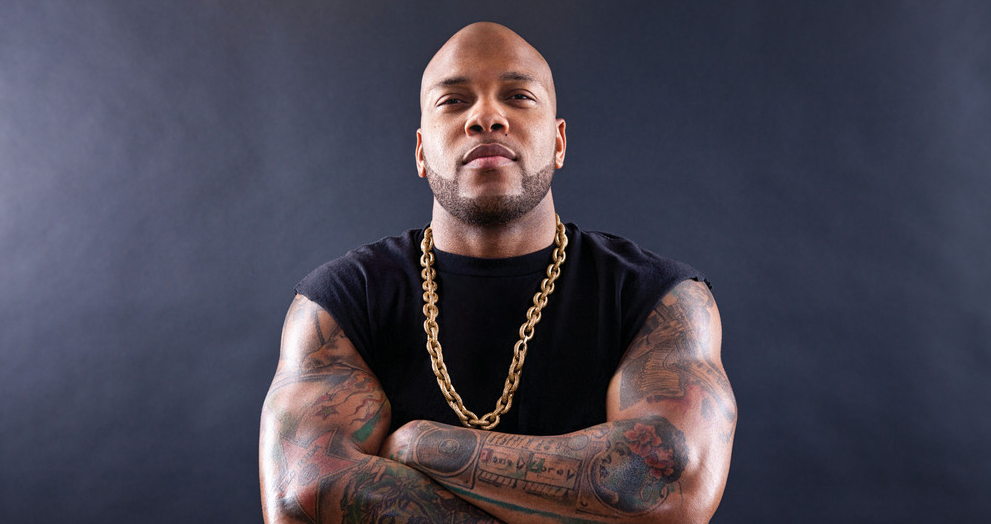 Promotional photograph of Flo Rida.