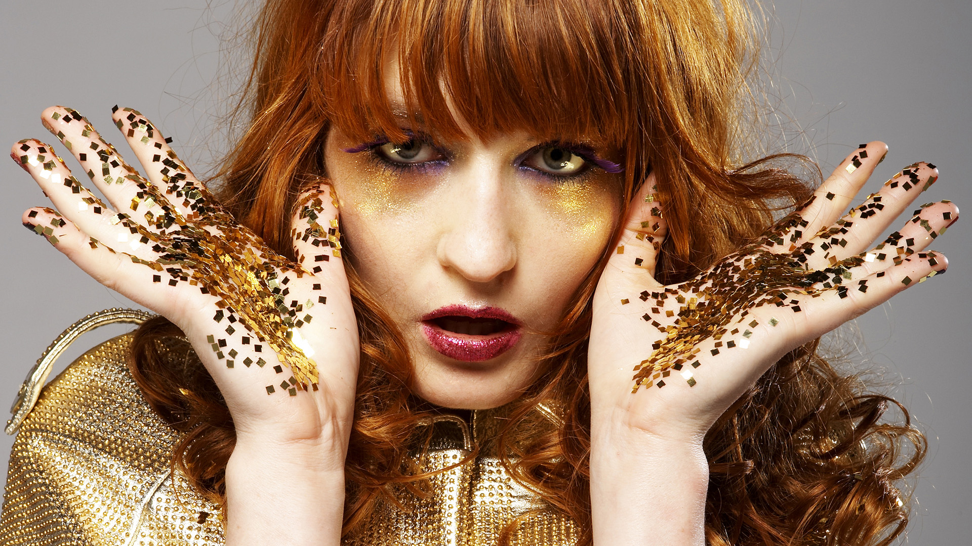 Promotional photograph of Florence + The Machine.