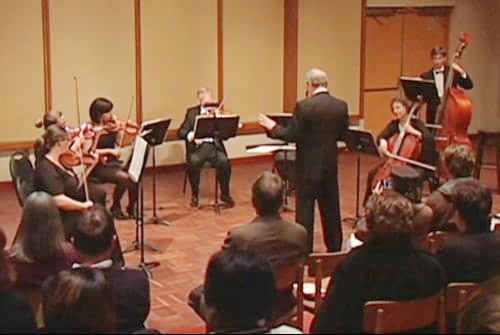 Fotografia promocional de FMU String Ensemble.