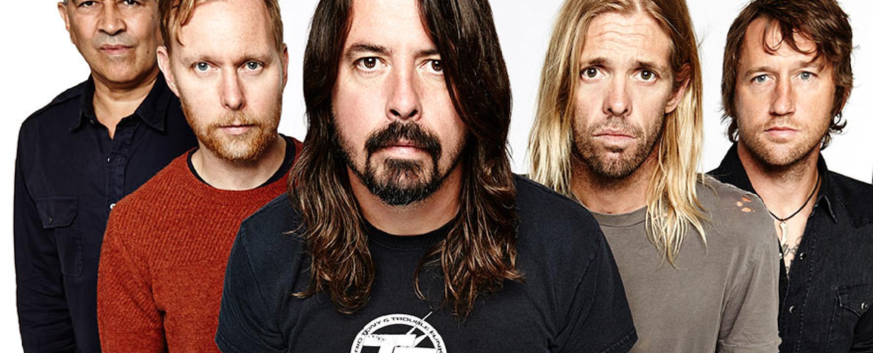 Promotional photograph of Foo Fighters.
