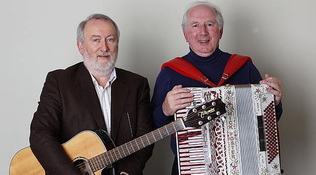 Promotional photograph of Foster & Allen.