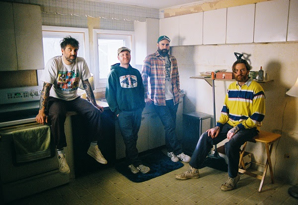 Promotional photograph of Four Year Strong.