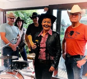 Fotografia promocional de Freddie Hrubesch Band.