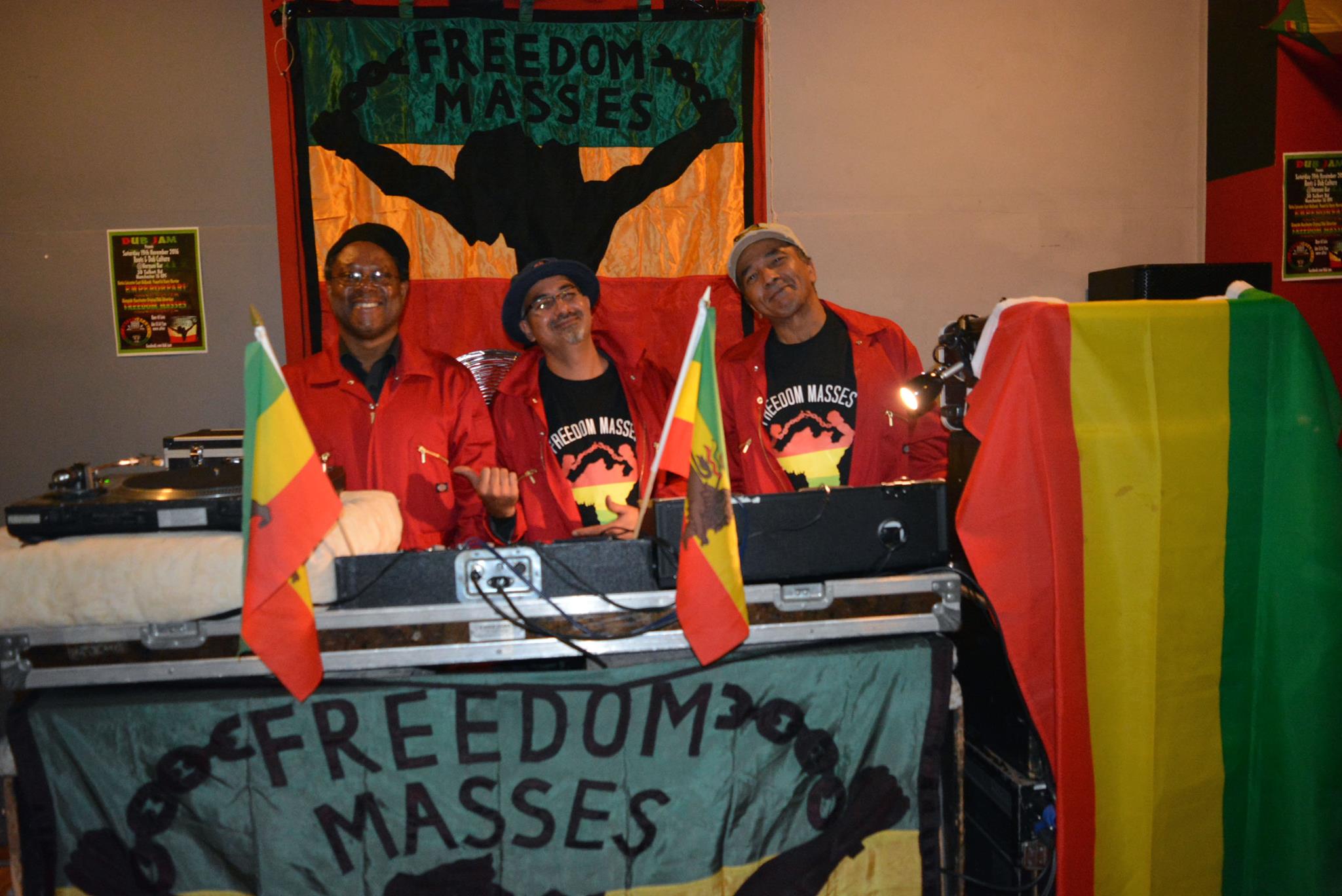 Fotografia promocional de Freedom Masses Sound System.