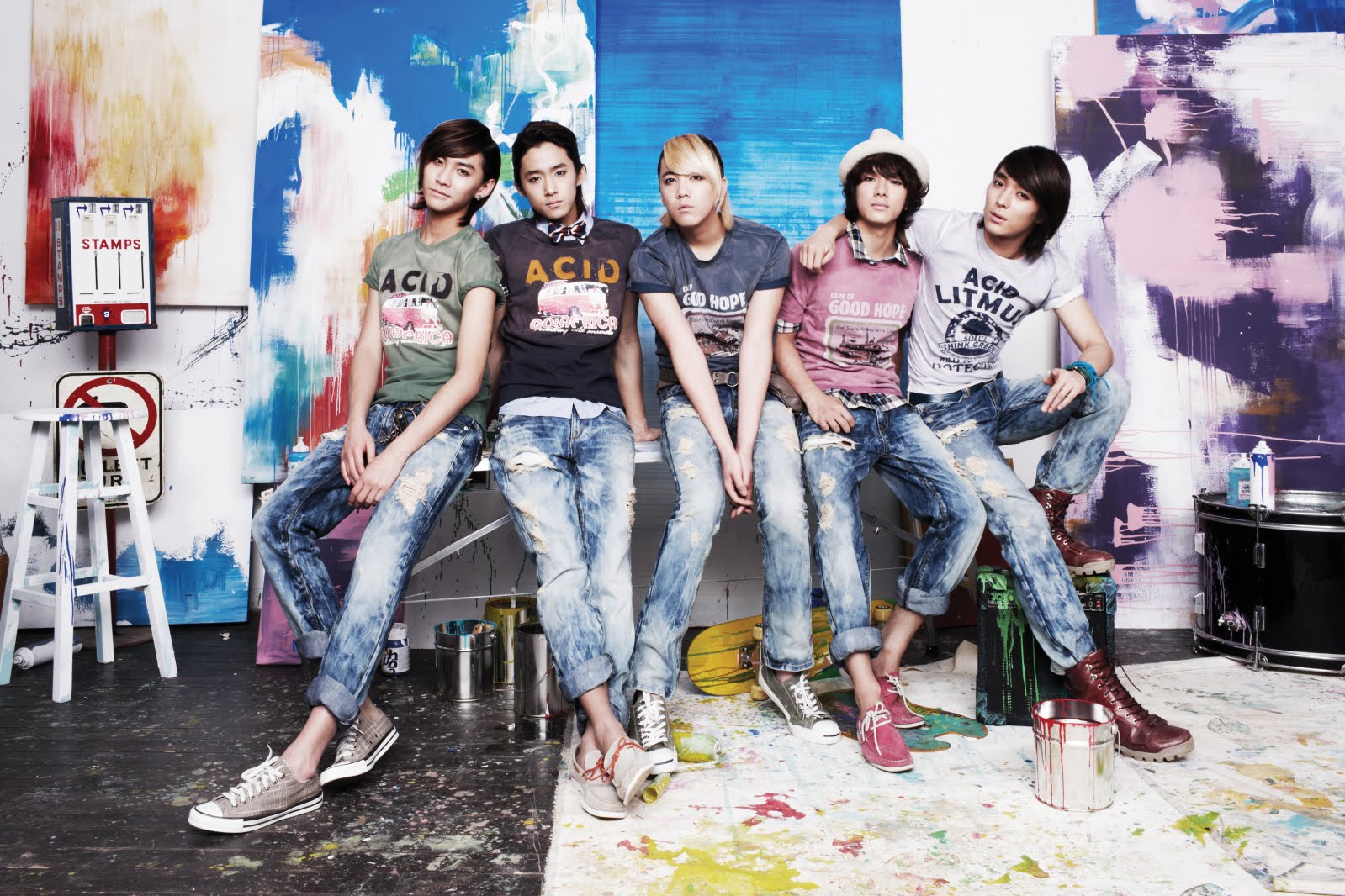 Fotografía promocional de F.T Island