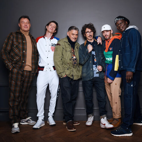 Promotional photograph of Funky French League.