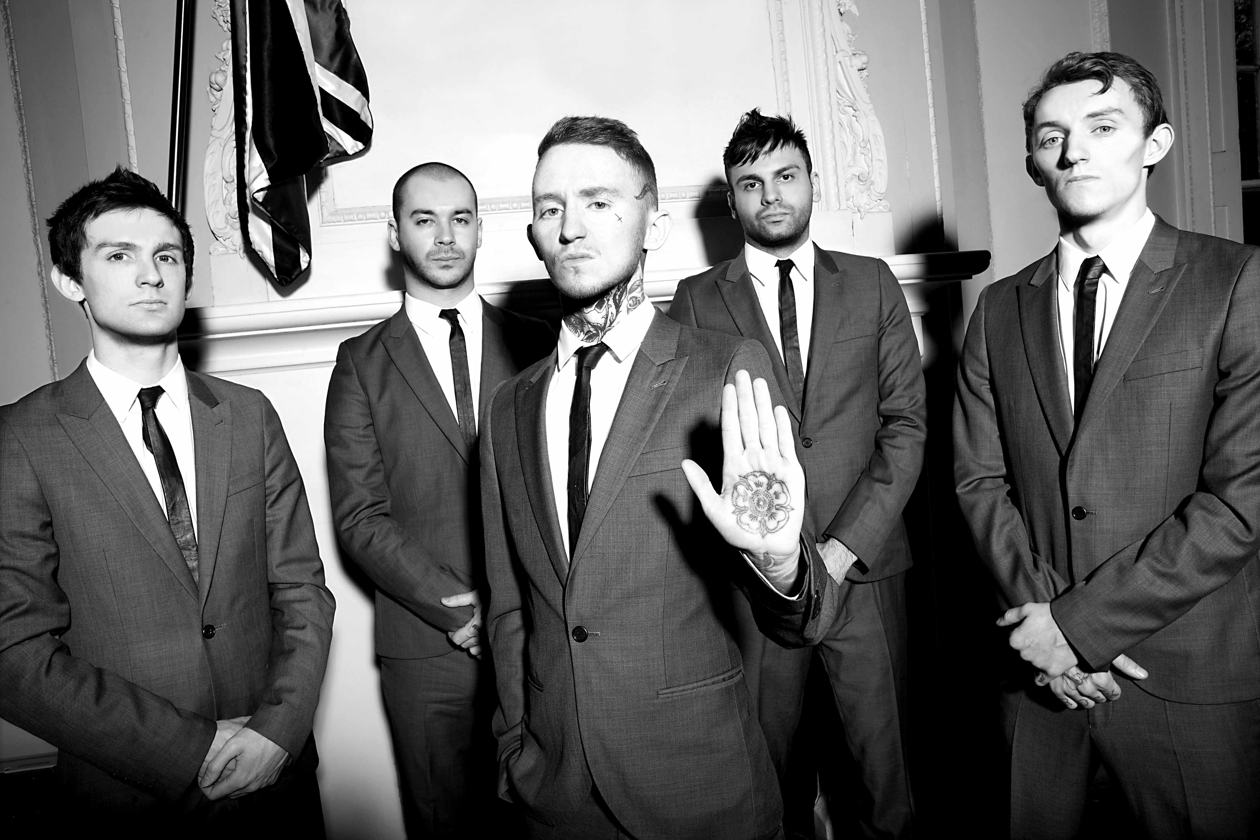 Promotional photograph of Gallows.