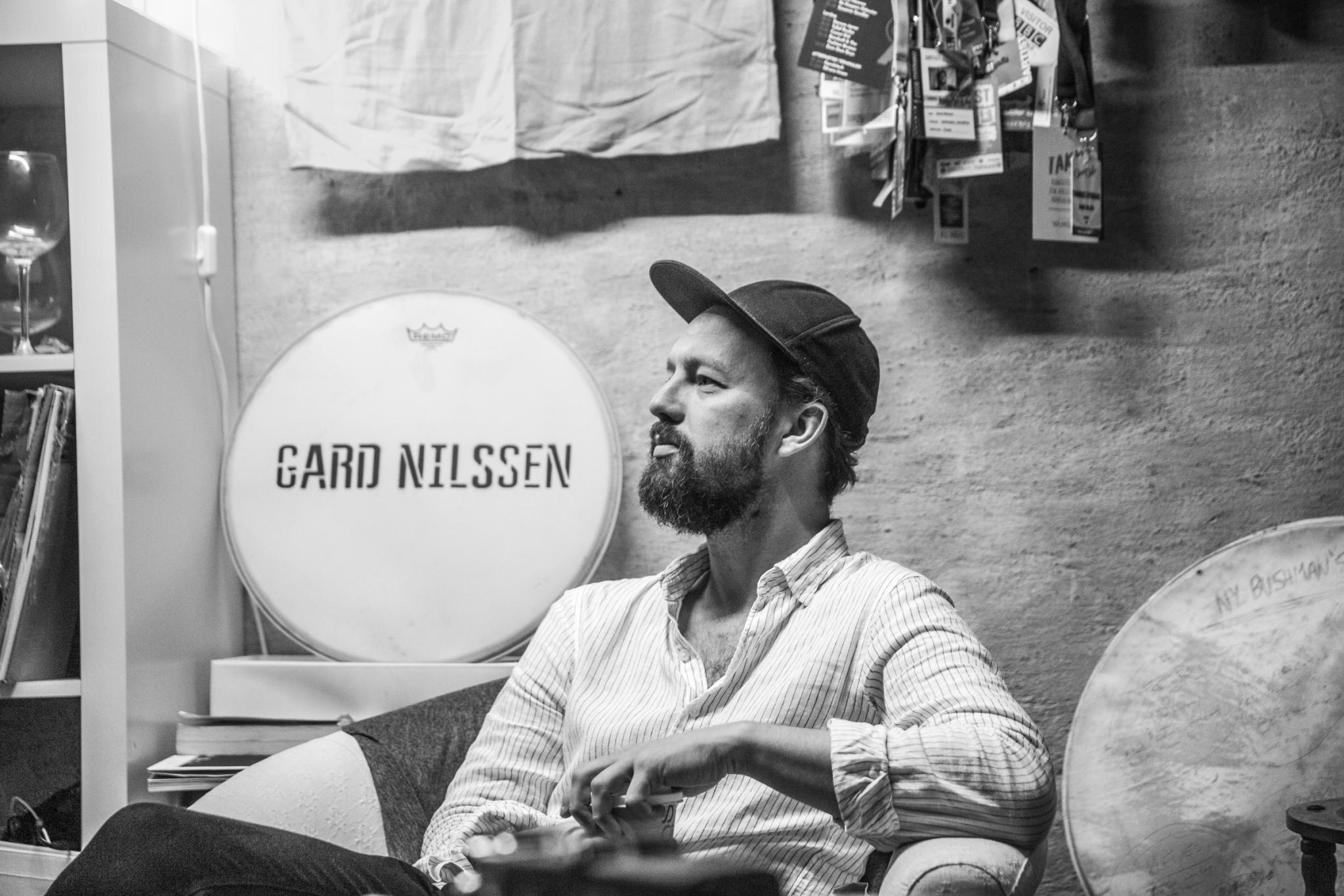 Fotografía promocional de Gard Nilssen