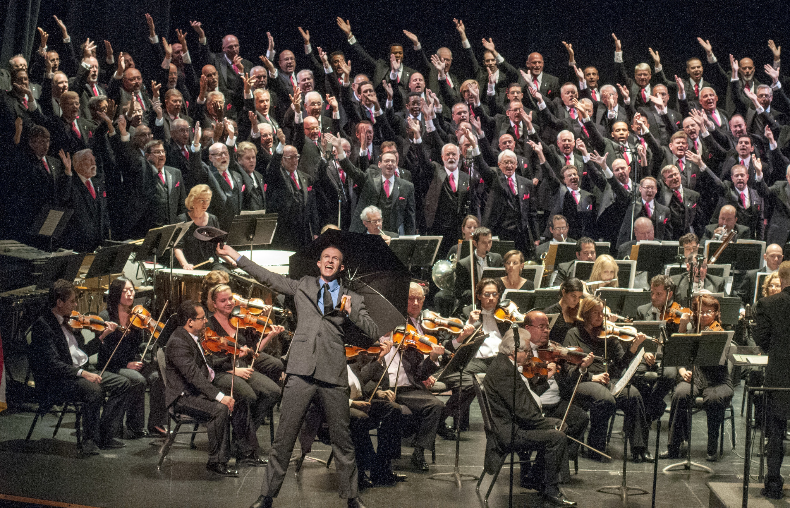 Promotional photograph of Concierto de Gay Men's Chorus South Florida en Fort Lauderdale.