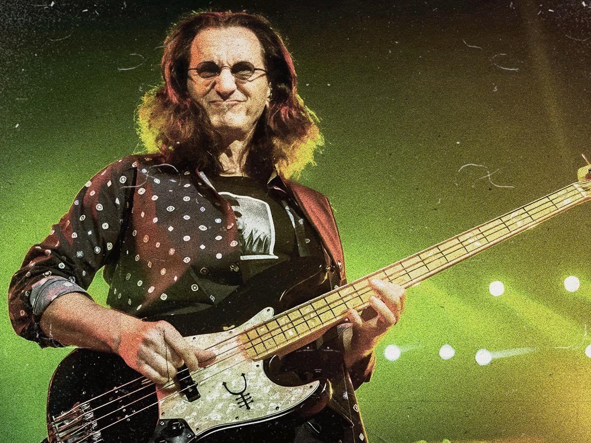 Fotografía promocional de Geddy Lee