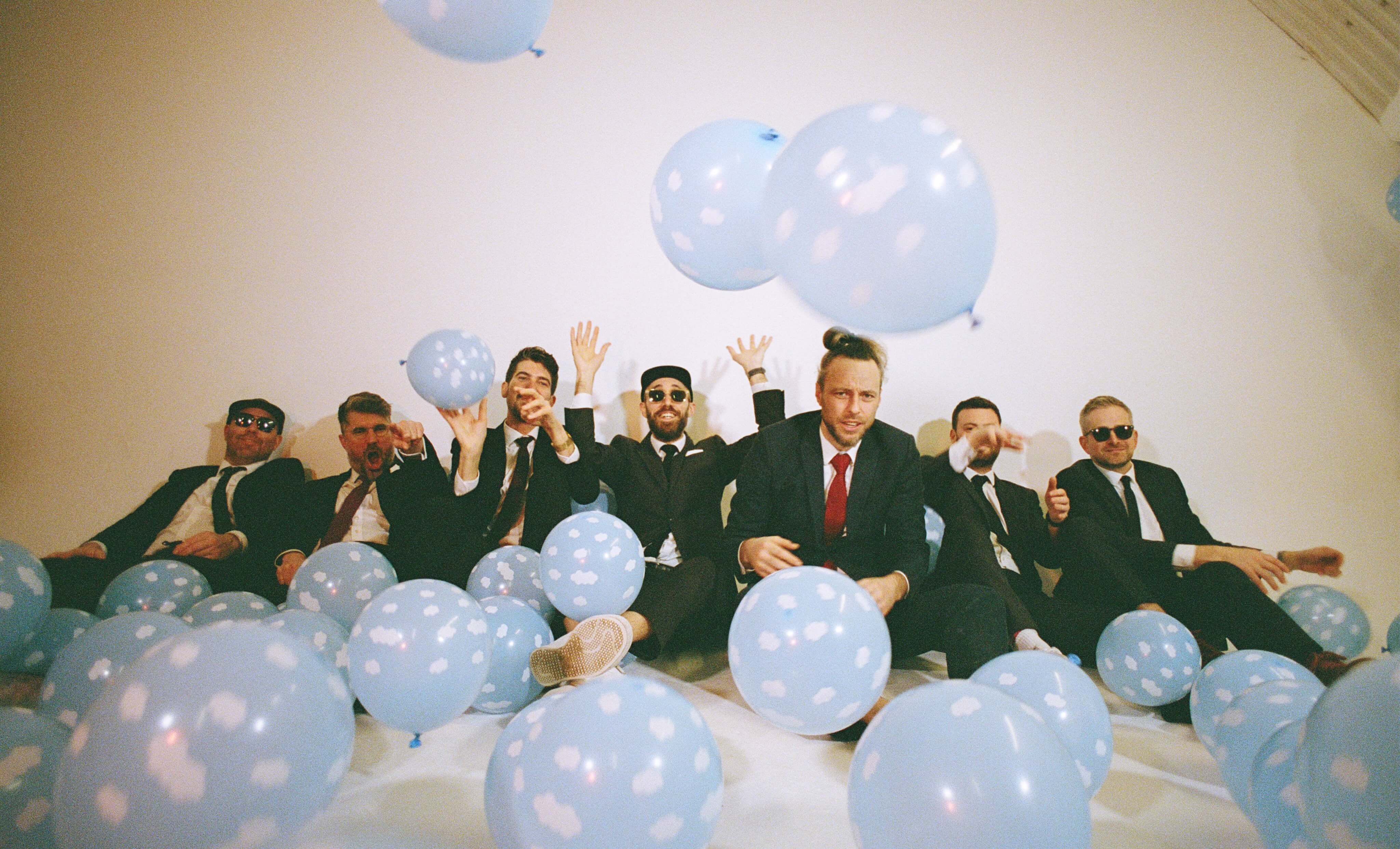 Promotional photograph of Gentleman's Dub Club.