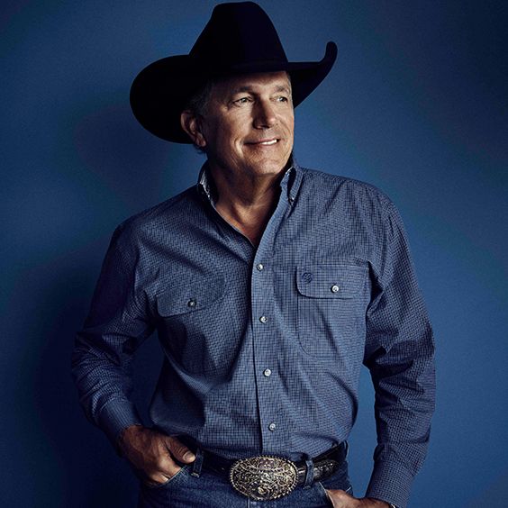 Promotional photograph of George Strait.