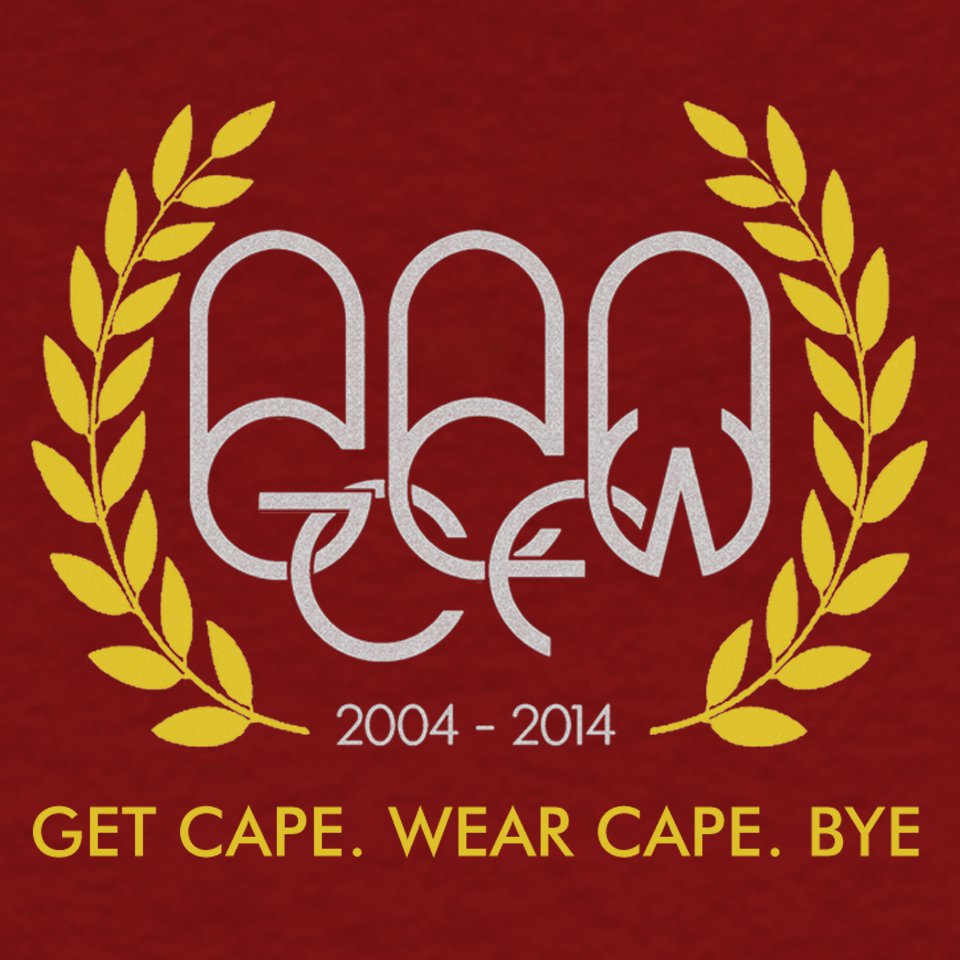 Promotional photograph of Get Cape. Wear Cape. Fly.