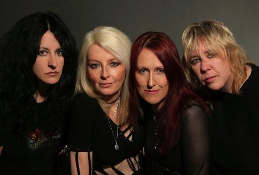 Promotional photograph of Girlschool.