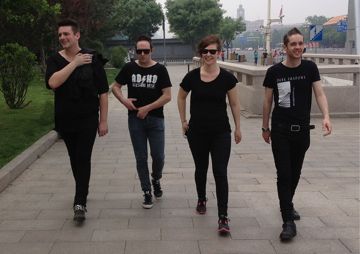 Fotografía promocional de Glasvegas