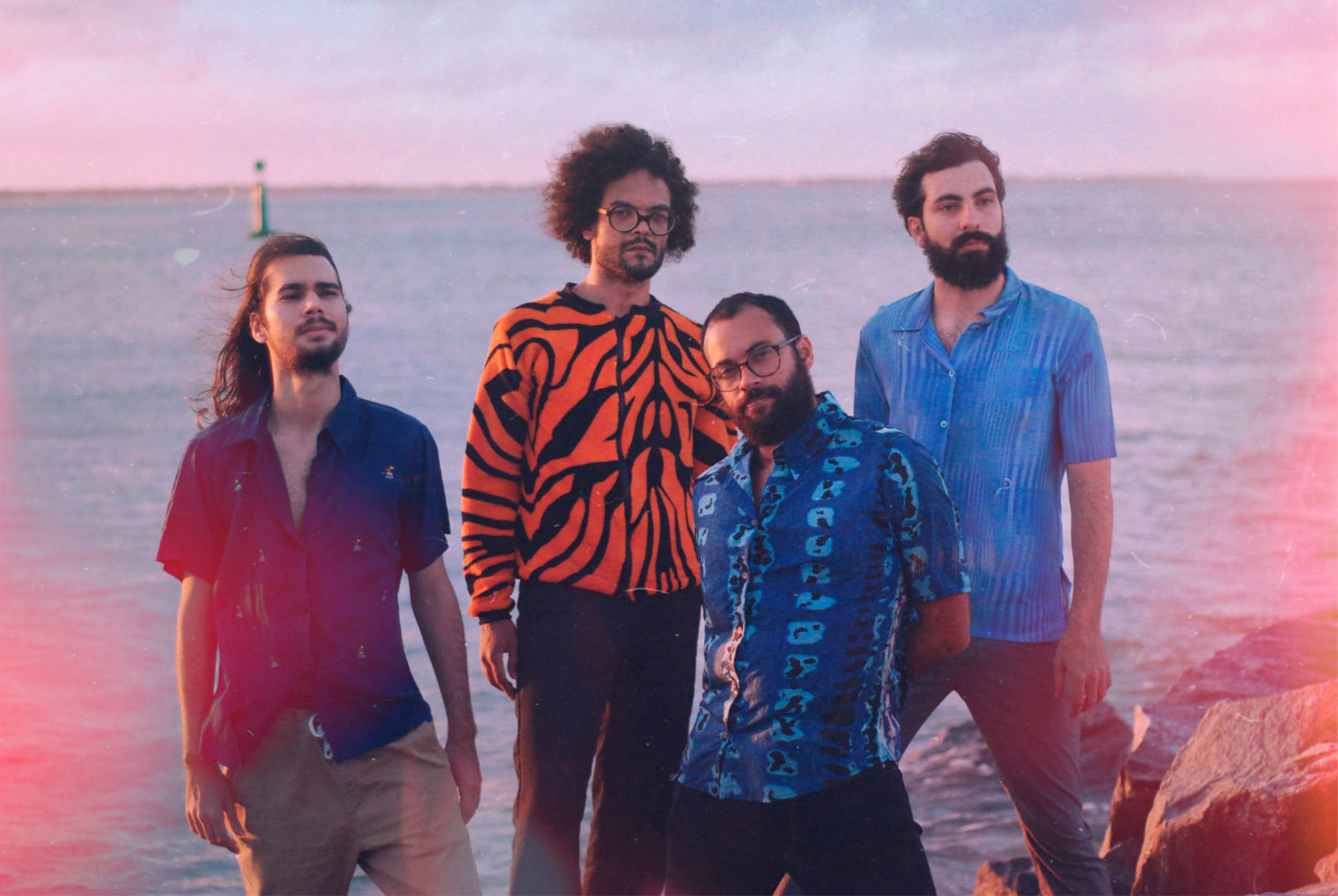 Fotografia promozionale di Concierto de Glue Trip en Londres.