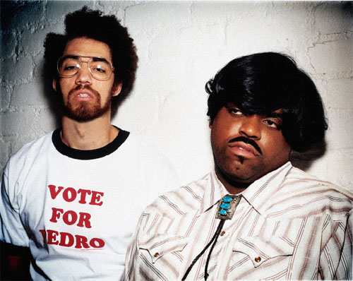 Promofoto von Gnarls Barkley.
