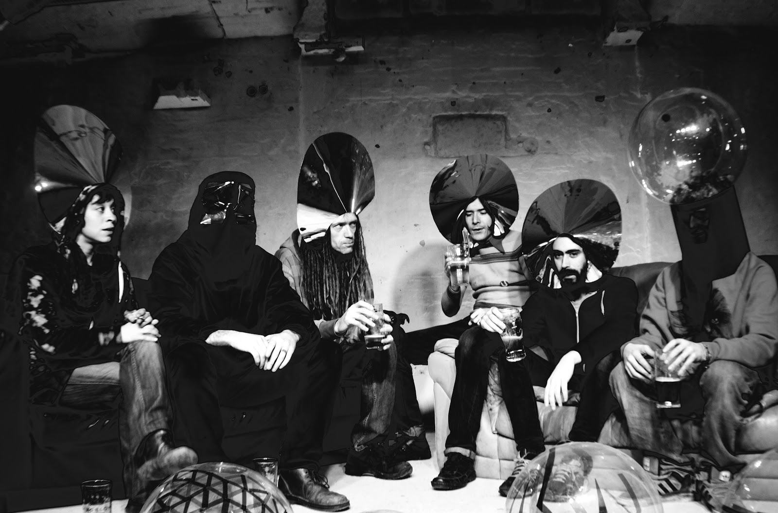 Fotografía promocional de GNOD