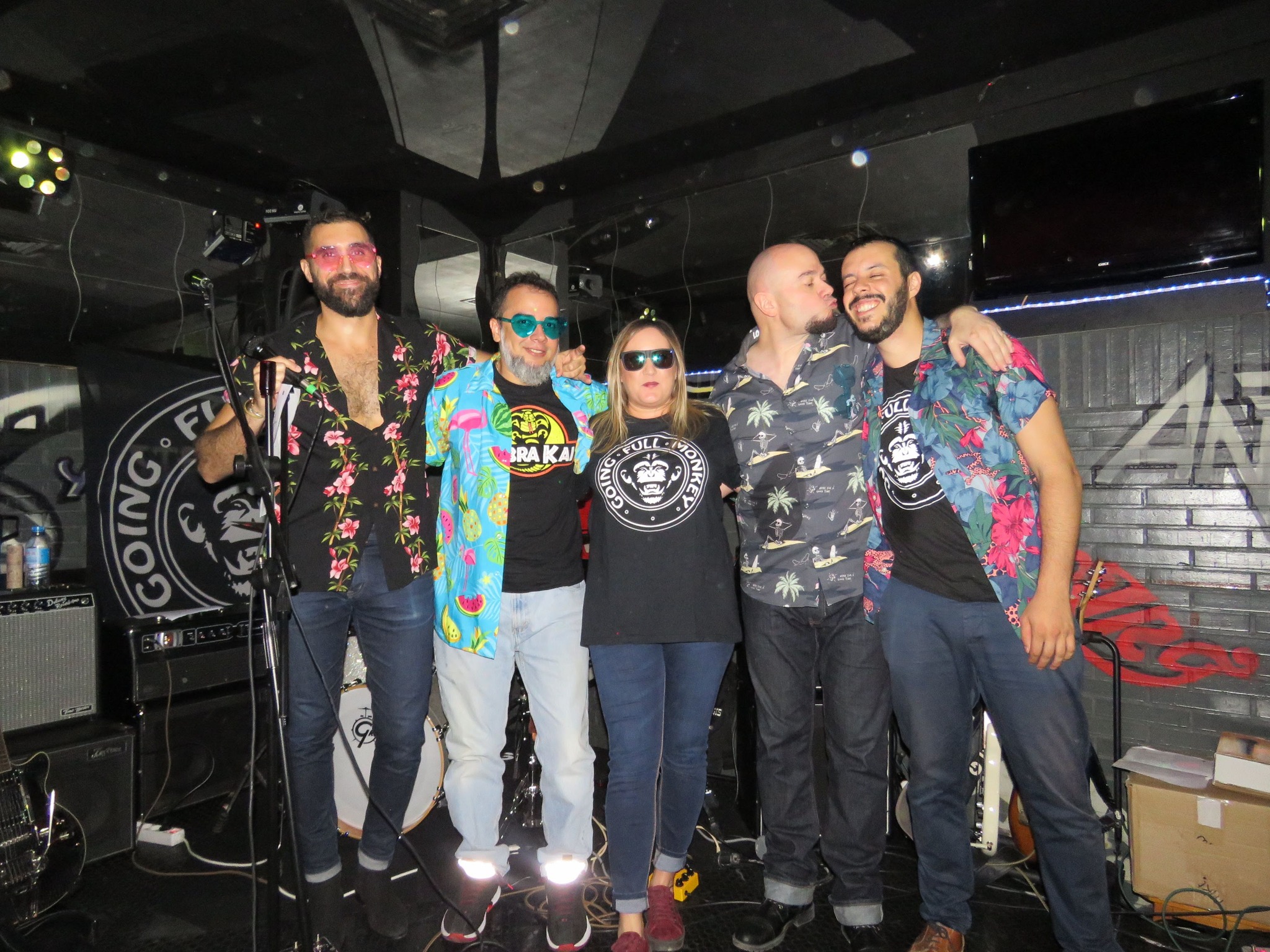 Fotografía promocional de Going Full Monkey