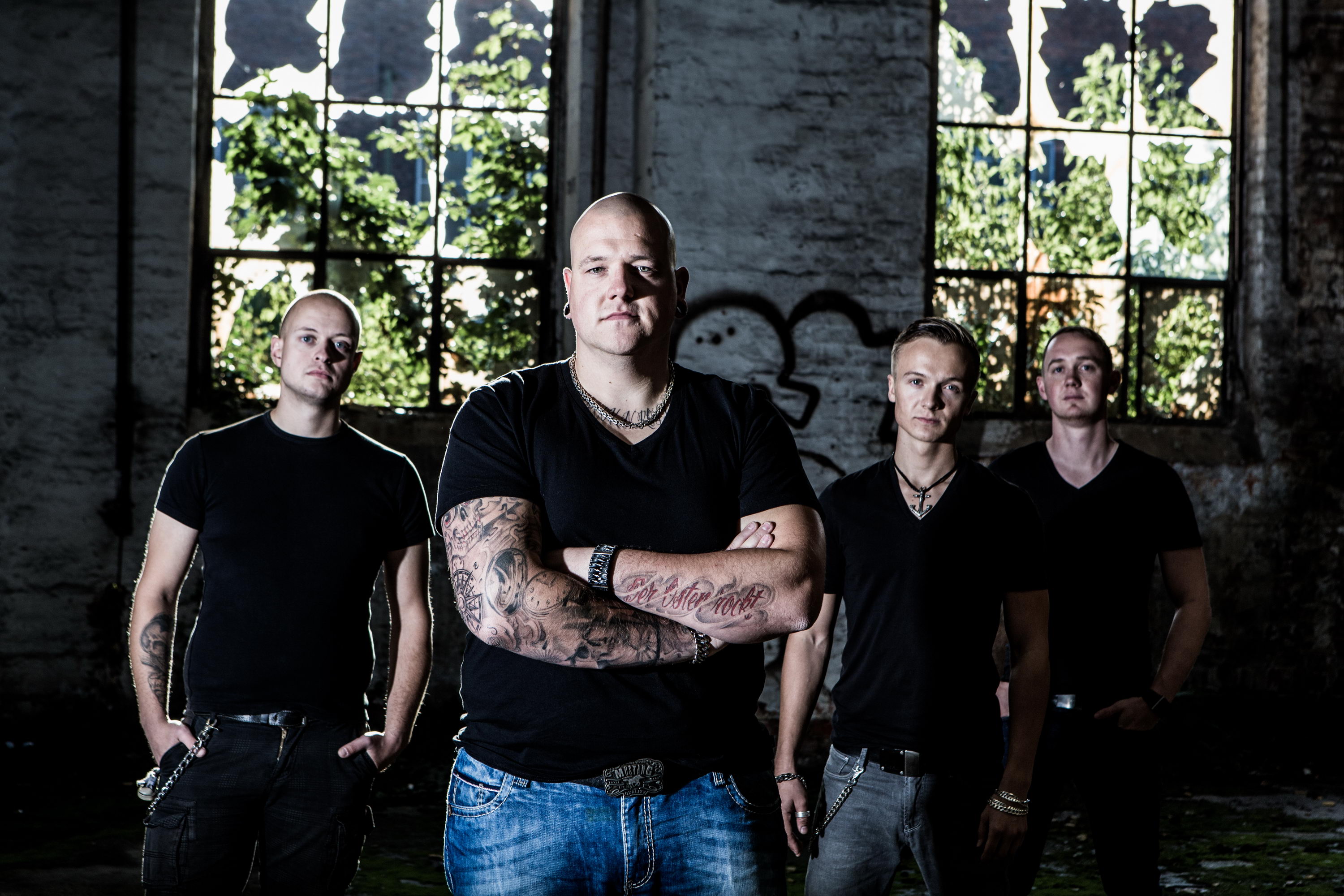 Promofoto von Goitzsche Front.